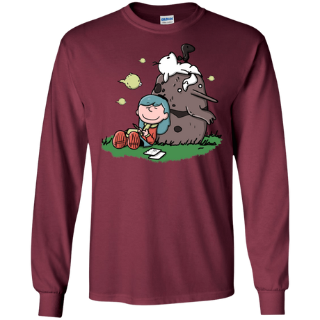 T-Shirts Maroon / S Hilda Brown Men's Long Sleeve T-Shirt