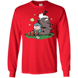 T-Shirts Red / S Hilda Brown Men's Long Sleeve T-Shirt