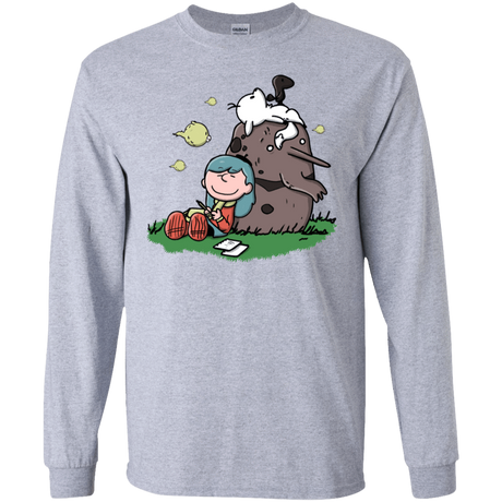 T-Shirts Sport Grey / S Hilda Brown Men's Long Sleeve T-Shirt