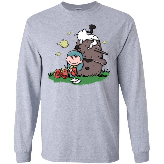 T-Shirts Sport Grey / S Hilda Brown Men's Long Sleeve T-Shirt