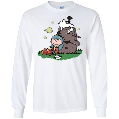 T-Shirts White / S Hilda Brown Men's Long Sleeve T-Shirt