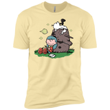 T-Shirts Banana Cream / X-Small Hilda Brown Men's Premium T-Shirt