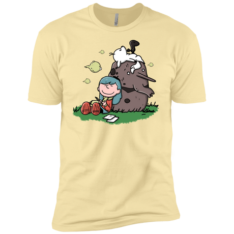 T-Shirts Banana Cream / X-Small Hilda Brown Men's Premium T-Shirt