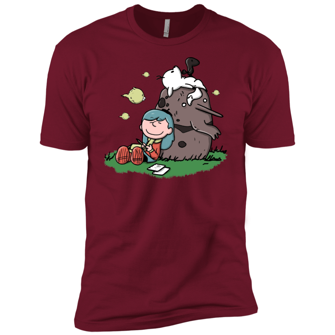 T-Shirts Cardinal / X-Small Hilda Brown Men's Premium T-Shirt