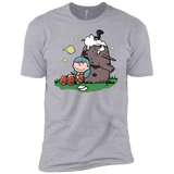 T-Shirts Heather Grey / X-Small Hilda Brown Men's Premium T-Shirt