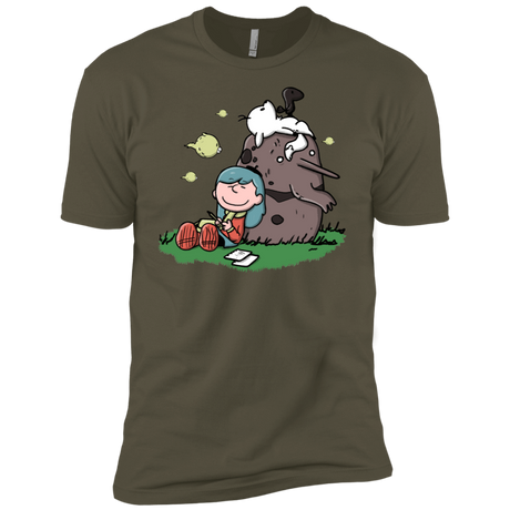T-Shirts Military Green / X-Small Hilda Brown Men's Premium T-Shirt