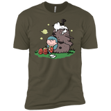T-Shirts Military Green / X-Small Hilda Brown Men's Premium T-Shirt