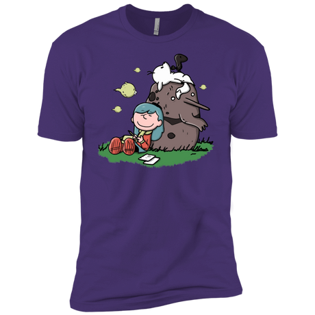 T-Shirts Purple Rush/ / X-Small Hilda Brown Men's Premium T-Shirt