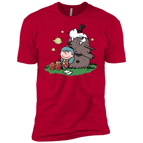 T-Shirts Red / X-Small Hilda Brown Men's Premium T-Shirt