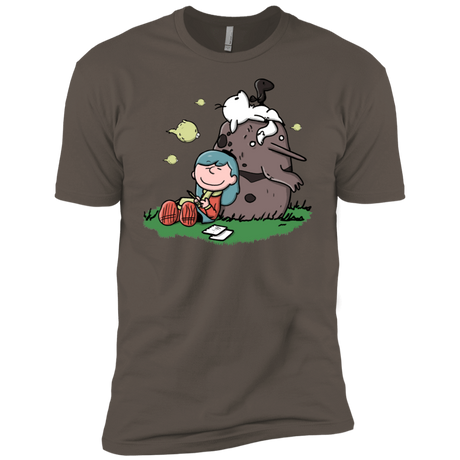T-Shirts Warm Grey / X-Small Hilda Brown Men's Premium T-Shirt