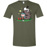 T-Shirts Military Green / S Hilda Brown Men's Semi-Fitted Softstyle