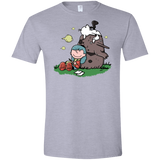 T-Shirts Sport Grey / X-Small Hilda Brown Men's Semi-Fitted Softstyle