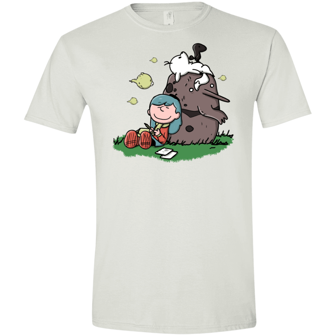 T-Shirts White / X-Small Hilda Brown Men's Semi-Fitted Softstyle