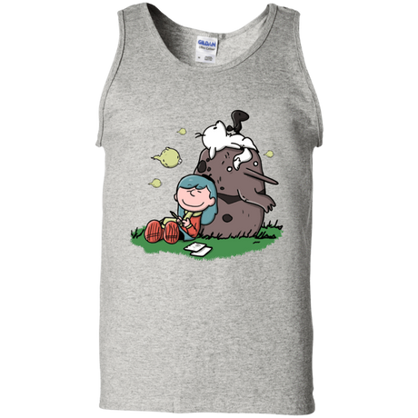 T-Shirts Ash / S Hilda Brown Men's Tank Top