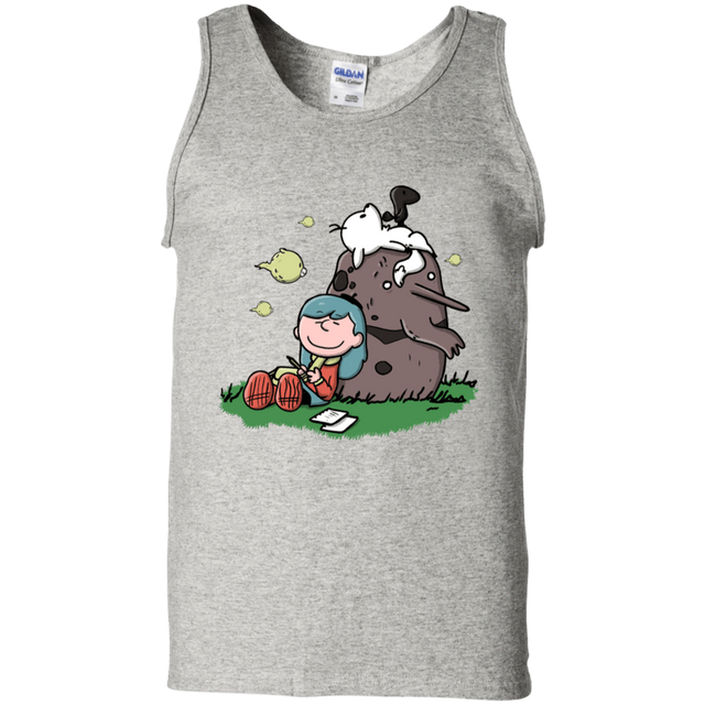 T-Shirts Ash / S Hilda Brown Men's Tank Top