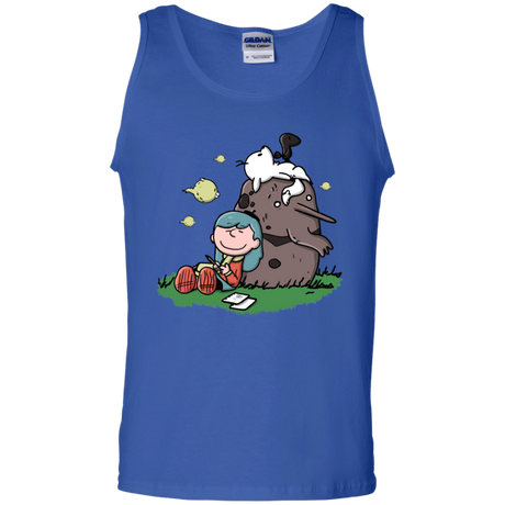 T-Shirts Royal / S Hilda Brown Men's Tank Top
