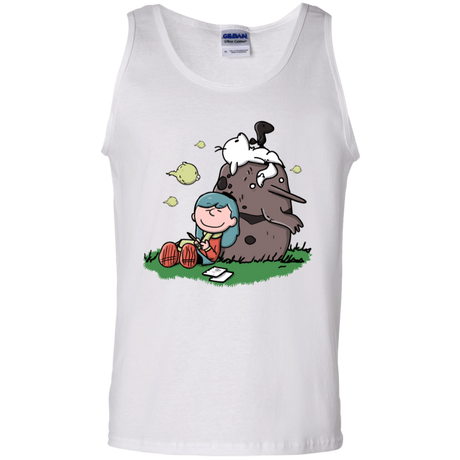 T-Shirts White / S Hilda Brown Men's Tank Top