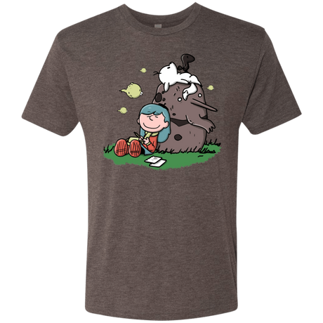 T-Shirts Macchiato / S Hilda Brown Men's Triblend T-Shirt