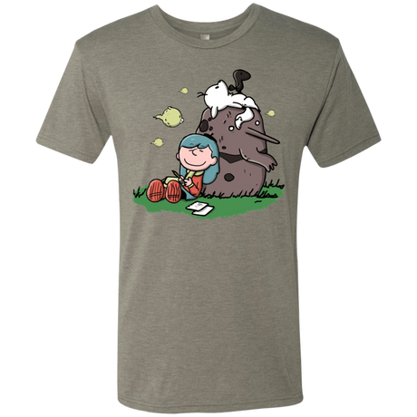 T-Shirts Venetian Grey / S Hilda Brown Men's Triblend T-Shirt