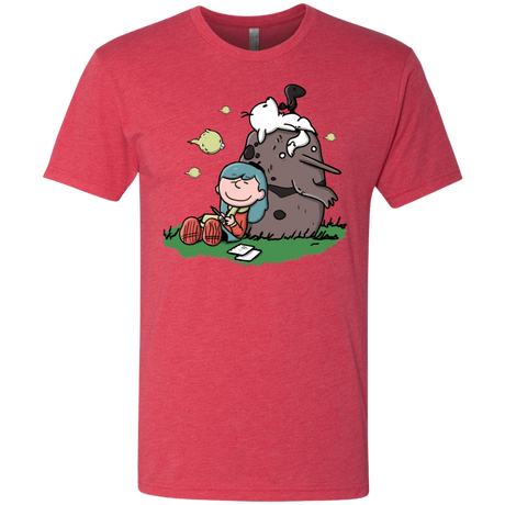 T-Shirts Vintage Red / S Hilda Brown Men's Triblend T-Shirt