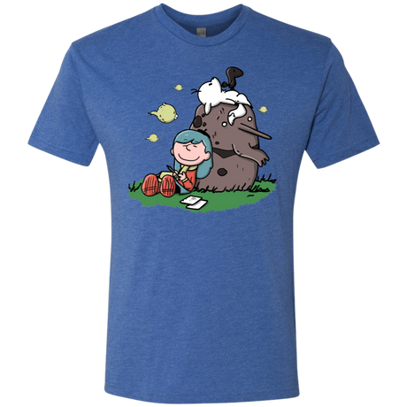 T-Shirts Vintage Royal / S Hilda Brown Men's Triblend T-Shirt