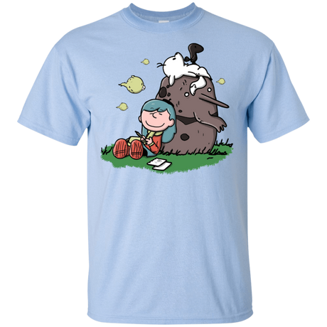 T-Shirts Light Blue / S Hilda Brown T-Shirt