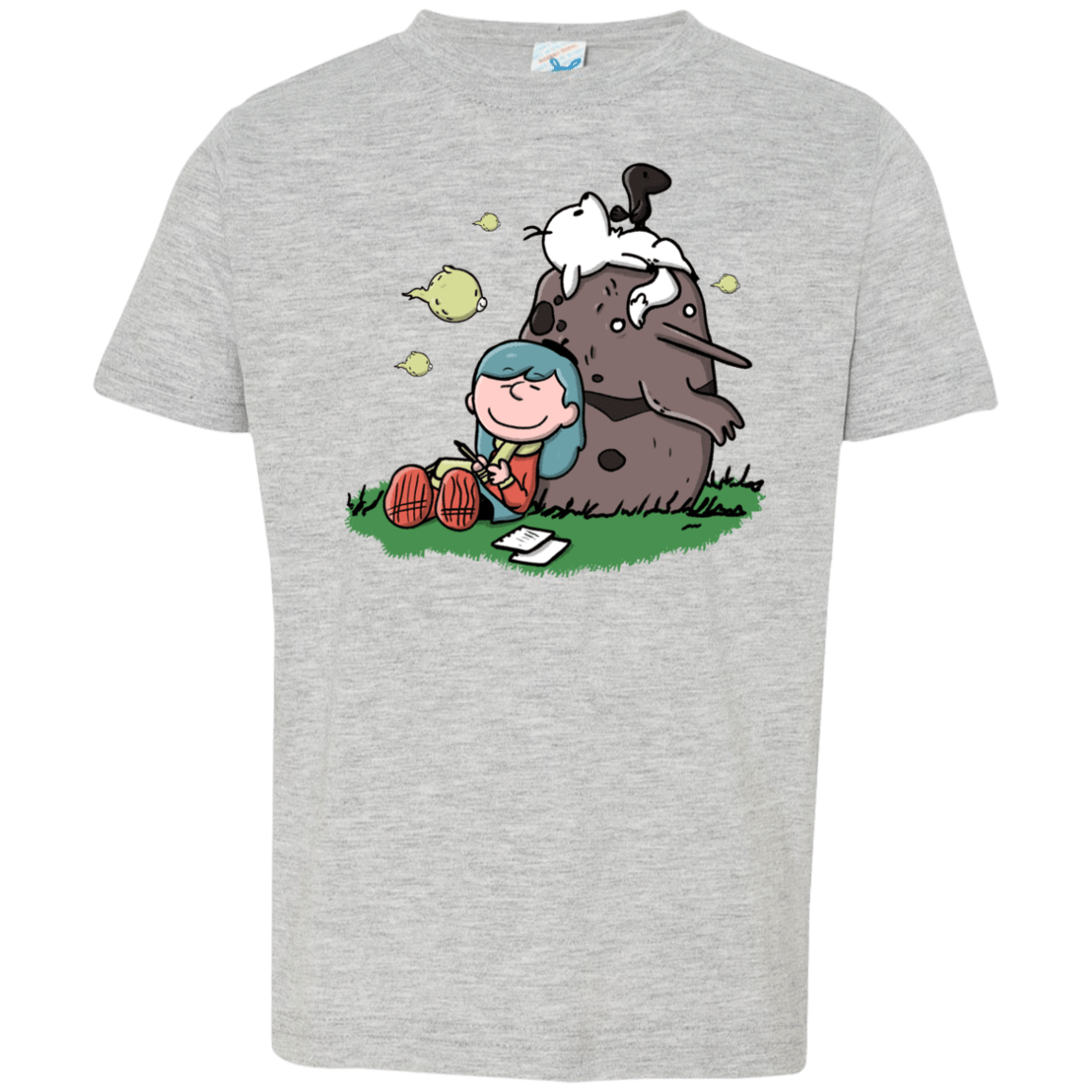 T-Shirts Heather Grey / 2T Hilda Brown Toddler Premium T-Shirt