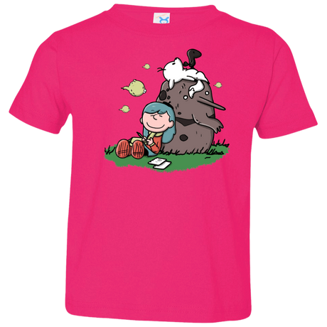 T-Shirts Hot Pink / 2T Hilda Brown Toddler Premium T-Shirt