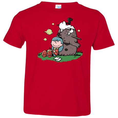 T-Shirts Red / 2T Hilda Brown Toddler Premium T-Shirt