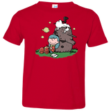 T-Shirts Red / 2T Hilda Brown Toddler Premium T-Shirt