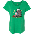 T-Shirts Envy / X-Small Hilda Brown Triblend Dolman Sleeve