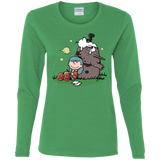 T-Shirts Irish Green / S Hilda Brown Women's Long Sleeve T-Shirt