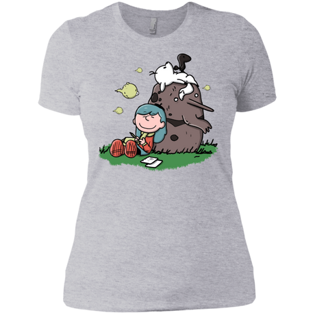 T-Shirts Heather Grey / X-Small Hilda Brown Women's Premium T-Shirt