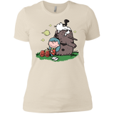 T-Shirts Ivory/ / X-Small Hilda Brown Women's Premium T-Shirt