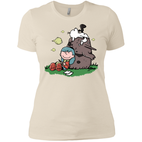 T-Shirts Ivory/ / X-Small Hilda Brown Women's Premium T-Shirt