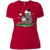 T-Shirts Red / X-Small Hilda Brown Women's Premium T-Shirt