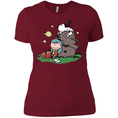 T-Shirts Scarlet / S Hilda Brown Women's Premium T-Shirt