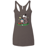 T-Shirts Macchiato / X-Small Hilda Brown Women's Triblend Racerback Tank