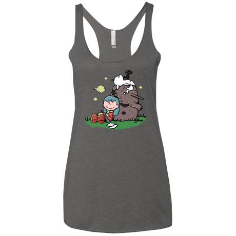 T-Shirts Premium Heather / X-Small Hilda Brown Women's Triblend Racerback Tank