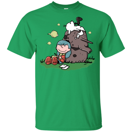 T-Shirts Irish Green / YXS Hilda Brown Youth T-Shirt