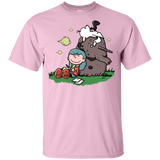 T-Shirts Light Pink / YXS Hilda Brown Youth T-Shirt