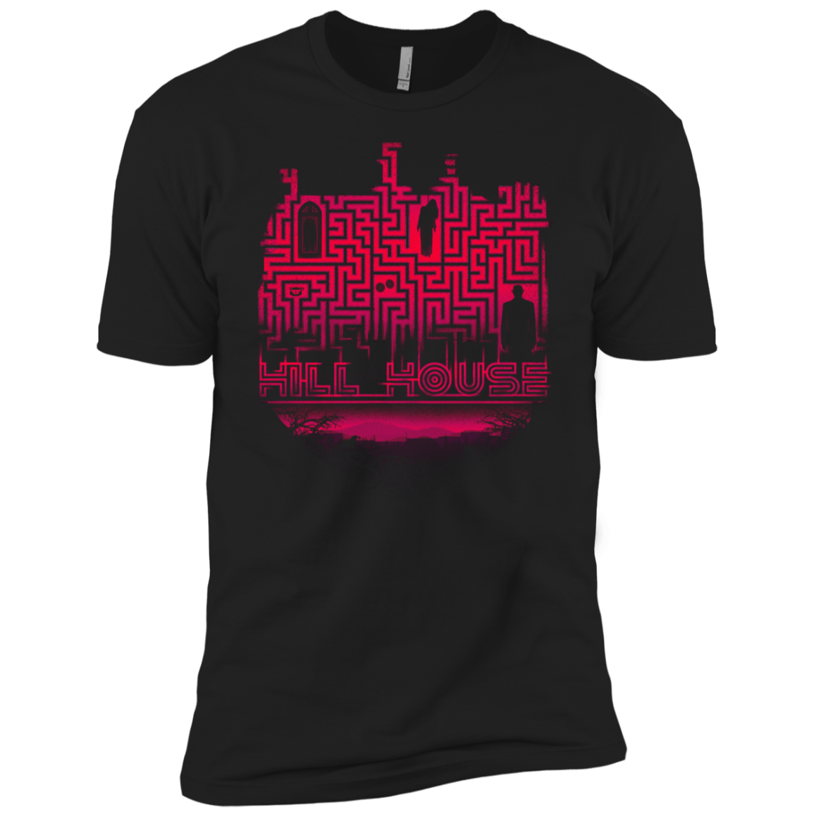 T-Shirts Black / YXS Hill House Silhouette Boys Premium T-Shirt