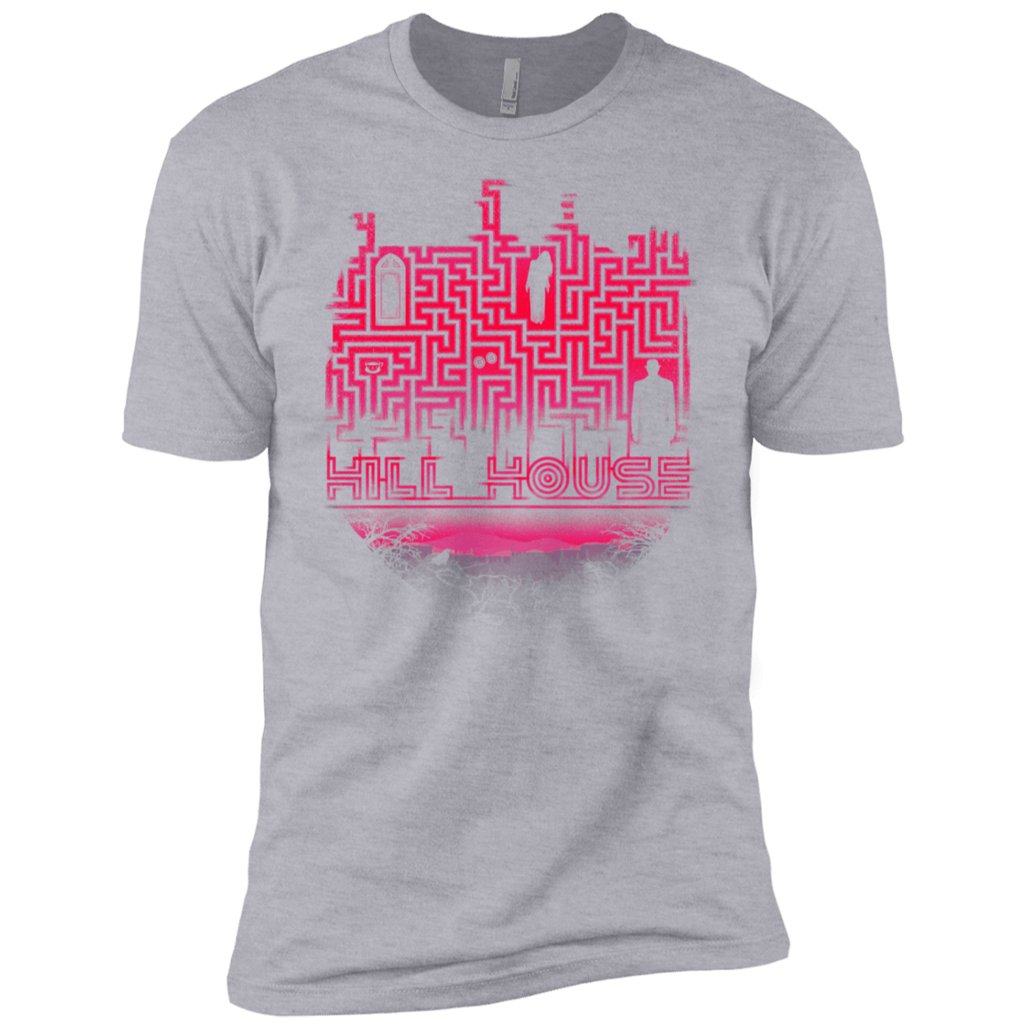 T-Shirts Heather Grey / YXS Hill House Silhouette Boys Premium T-Shirt