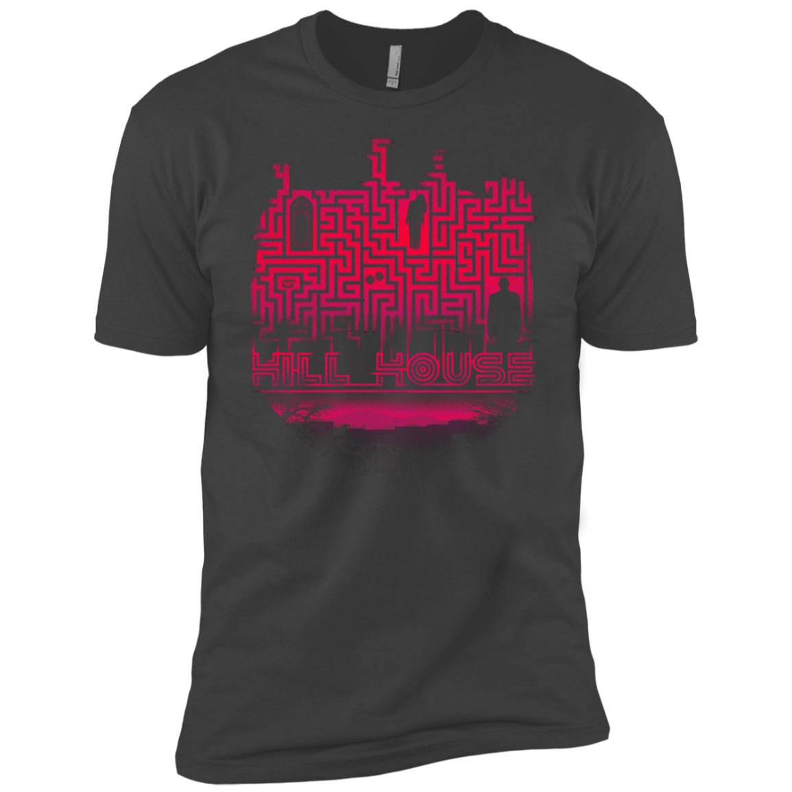 T-Shirts Heavy Metal / YXS Hill House Silhouette Boys Premium T-Shirt