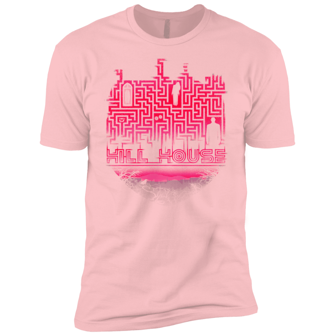T-Shirts Light Pink / YXS Hill House Silhouette Boys Premium T-Shirt