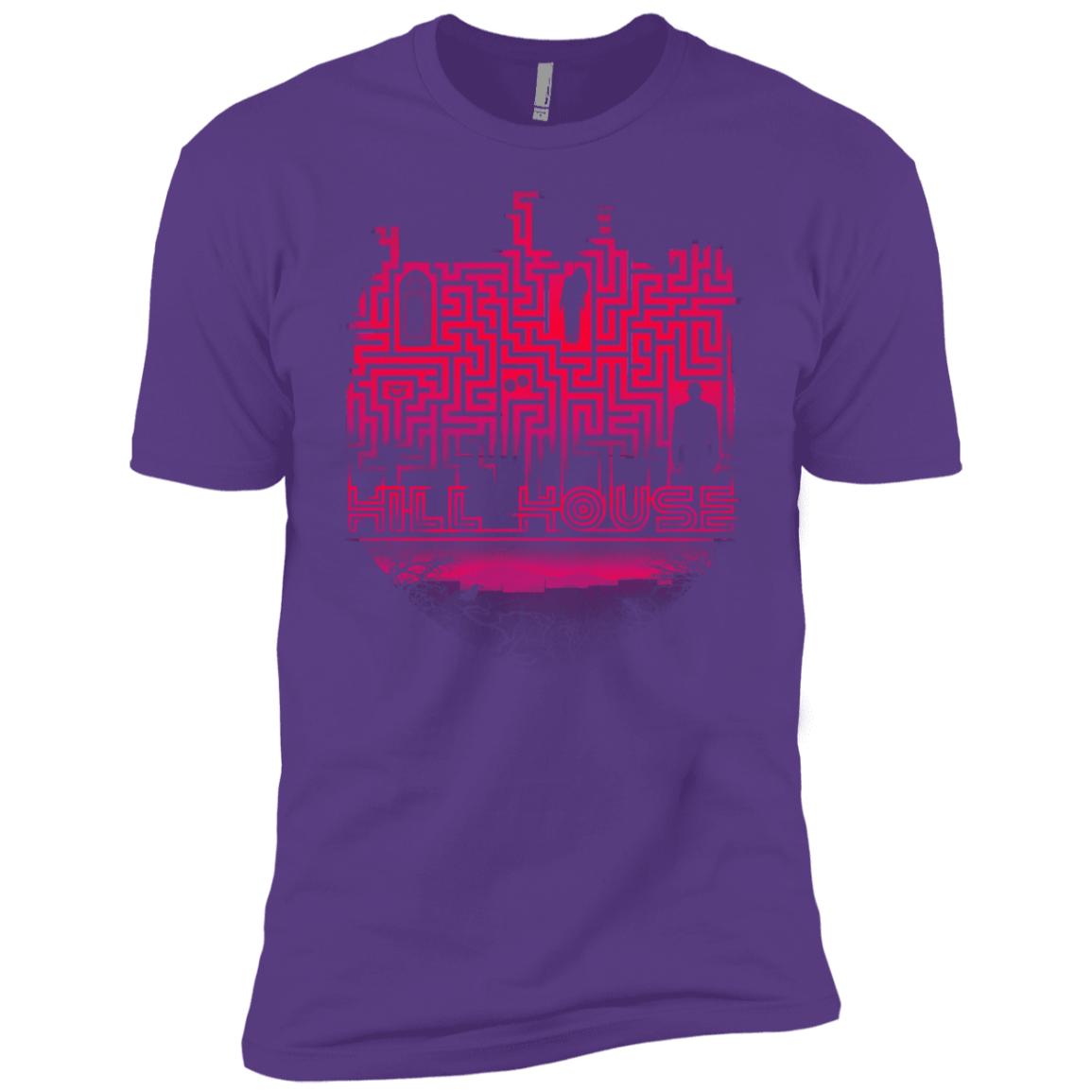 T-Shirts Purple Rush / YXS Hill House Silhouette Boys Premium T-Shirt