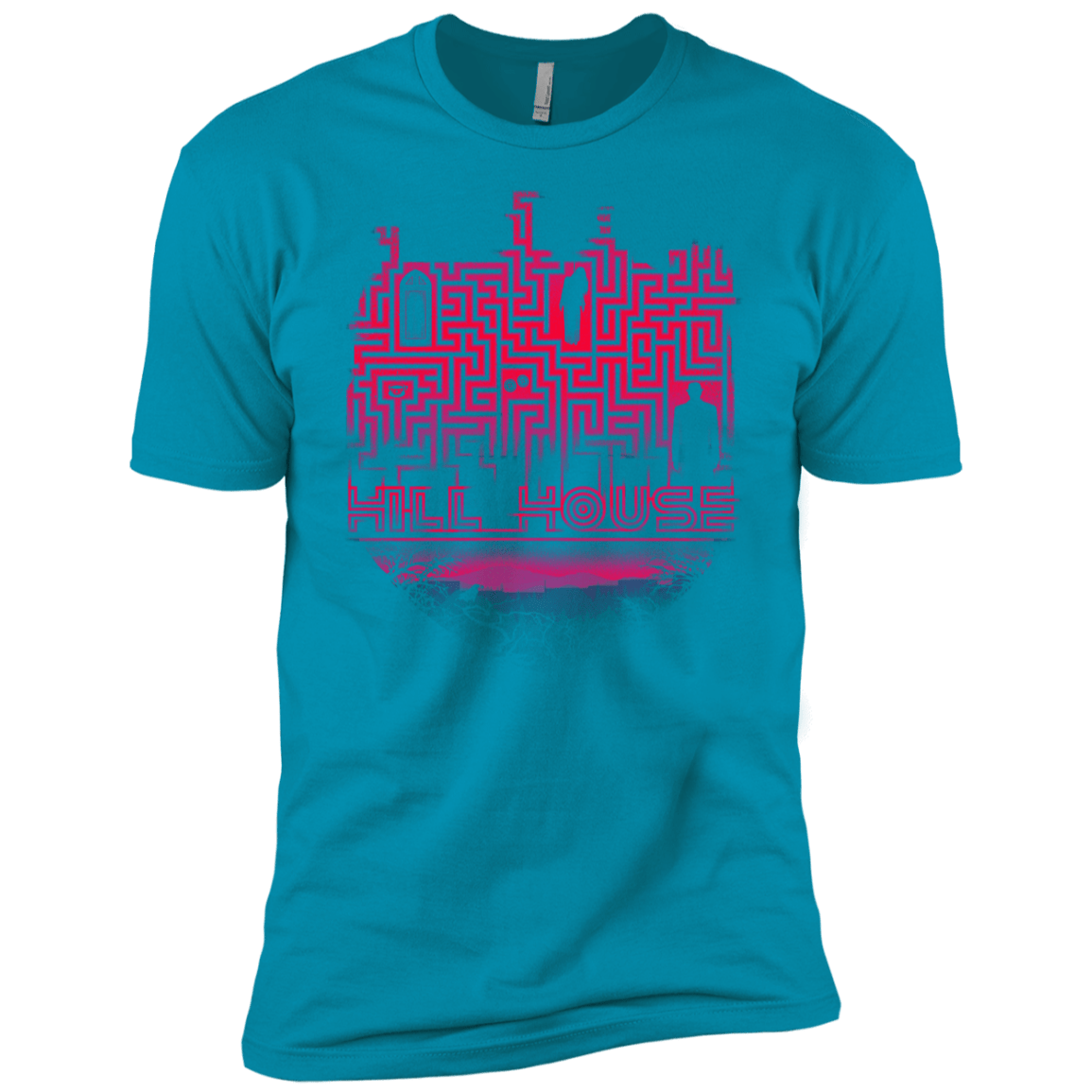 T-Shirts Turquoise / YXS Hill House Silhouette Boys Premium T-Shirt