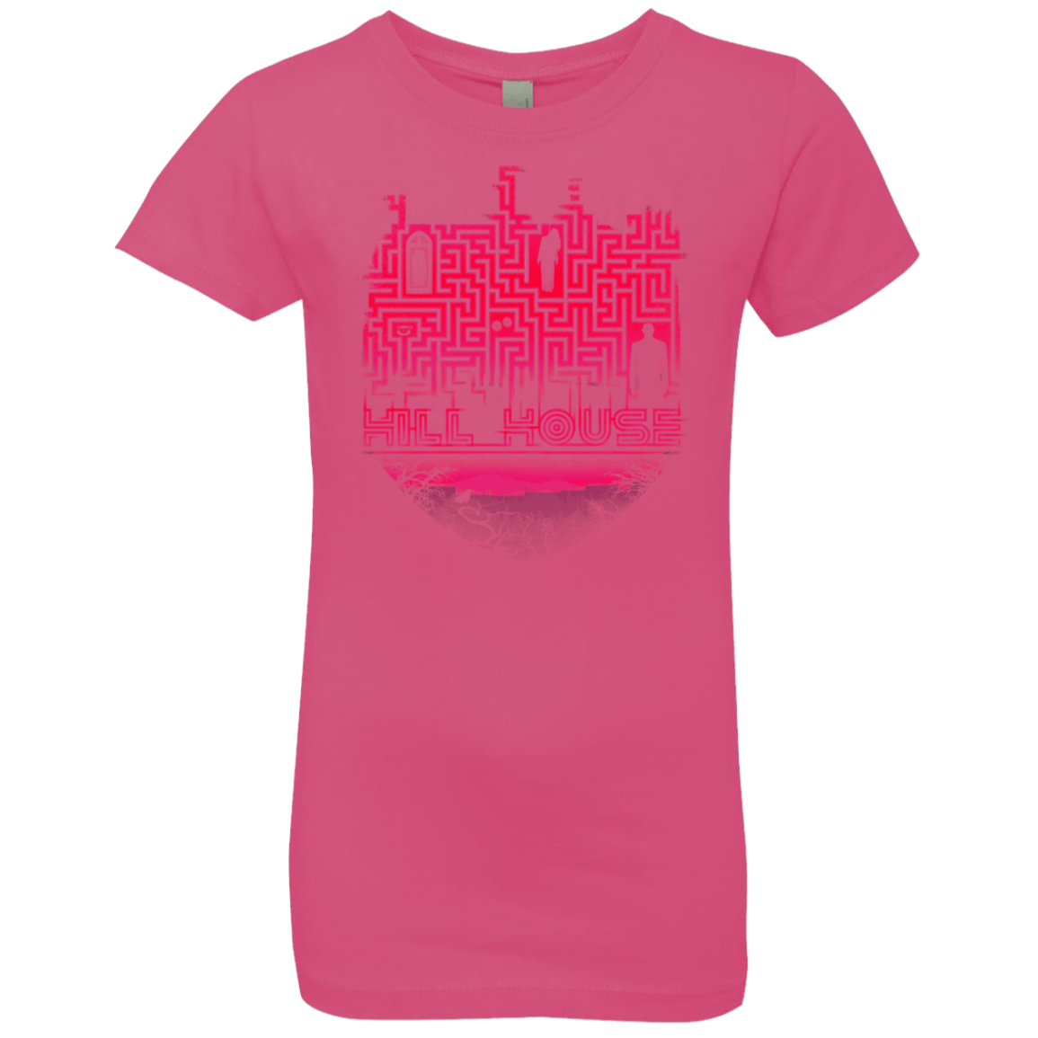 T-Shirts Hot Pink / YXS Hill House Silhouette Girls Premium T-Shirt