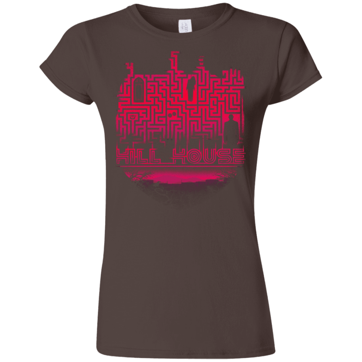 T-Shirts Dark Chocolate / S Hill House Silhouette Junior Slimmer-Fit T-Shirt