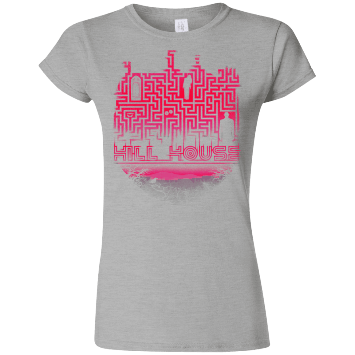 T-Shirts Sport Grey / S Hill House Silhouette Junior Slimmer-Fit T-Shirt